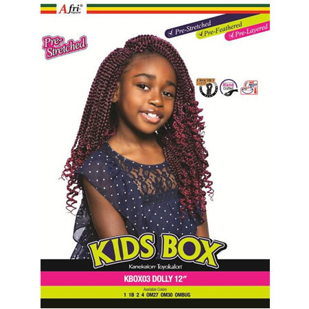 Afri-Naptural Kids Box Dolly 12"