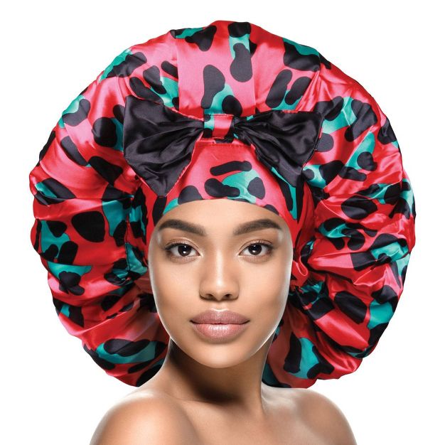 Glam Collection by Donna Reversible Silky Satin Bonnet Jumbo