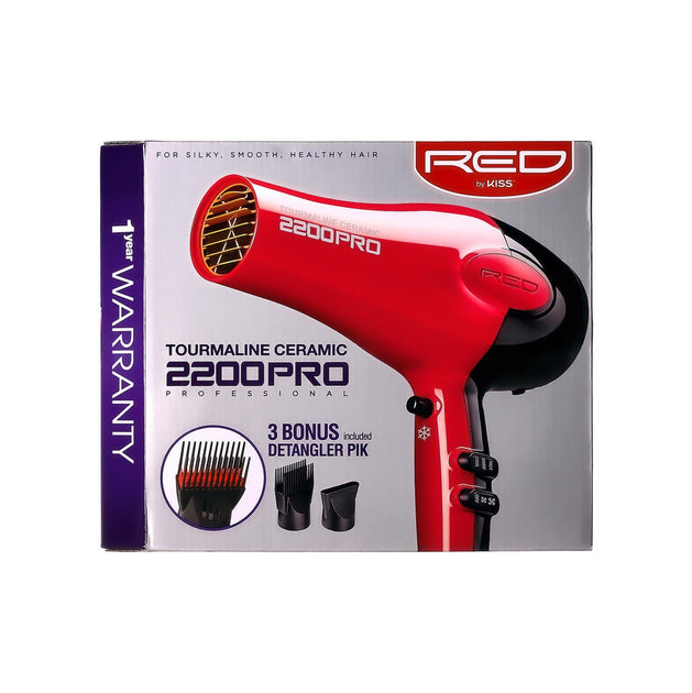 Red by Kiss Tourmaline Ceramic 2200 Pro – Hair & Stuff 216