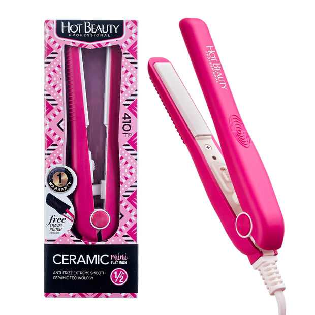 Hot Beauty Ceramic Mini Flat Iron