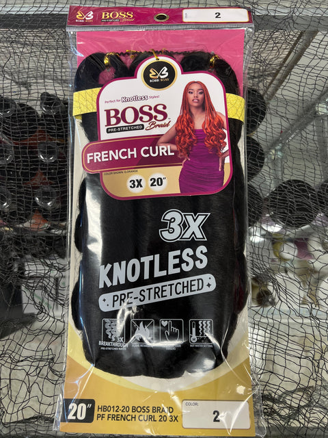 Bobbi Boss 3X French Curl 20”