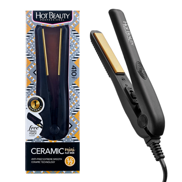 Hot Beauty Ceramic Mini Flat Iron