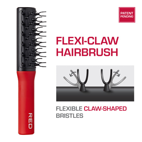 Red by Kiss Flexiclaw Hair Brush: HH213