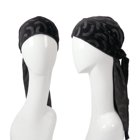 Red by Kiss Bow Wow X Power Wave Pattern Velvet Durag