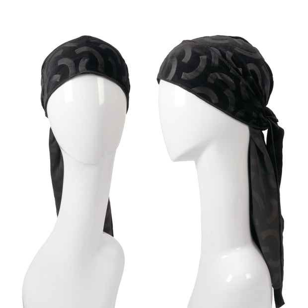 Red by Kiss Bow Wow X Power Wave Pattern Velvet Durag