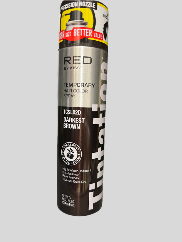 Red by Kiss Tintation Temporary Hair Color Spray 6oz