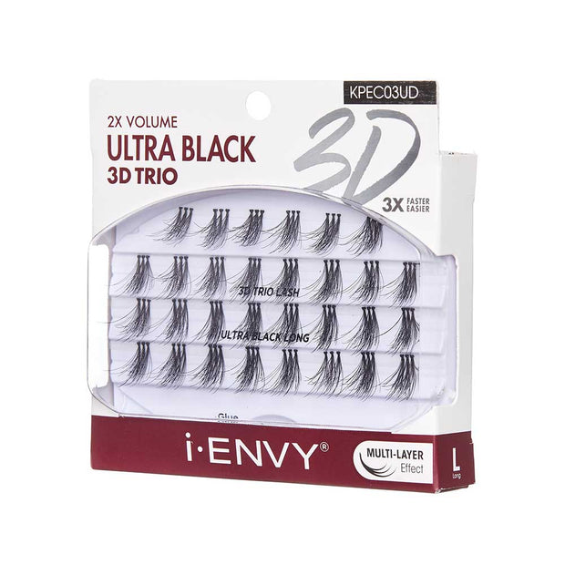 I Envy Kiss 3D Trio Lash Ultra Black