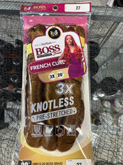 Bobbi Boss 3X French Curl 20”