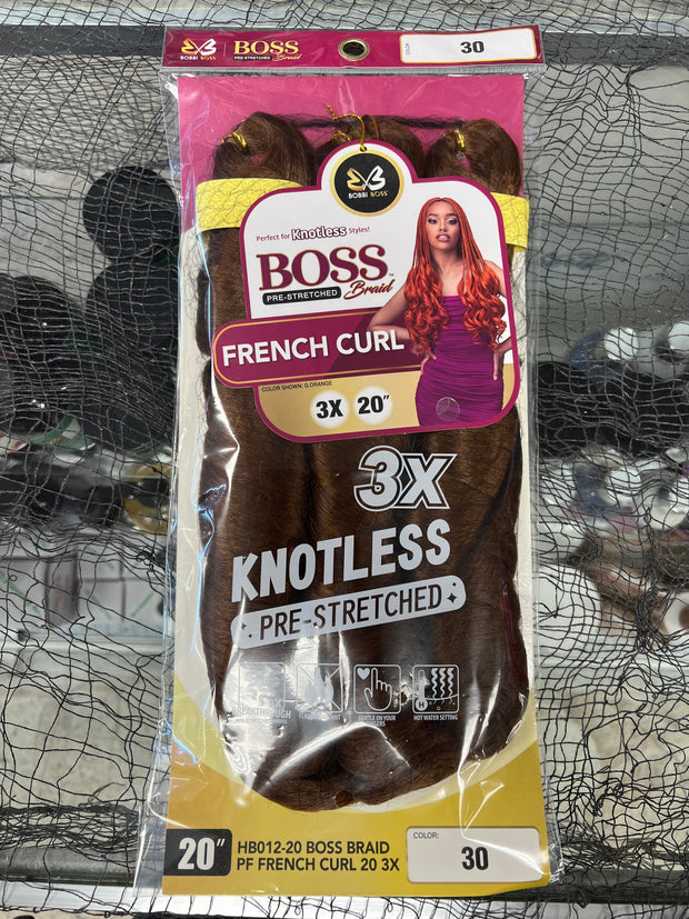 Bobbi Boss 3X French Curl 20”