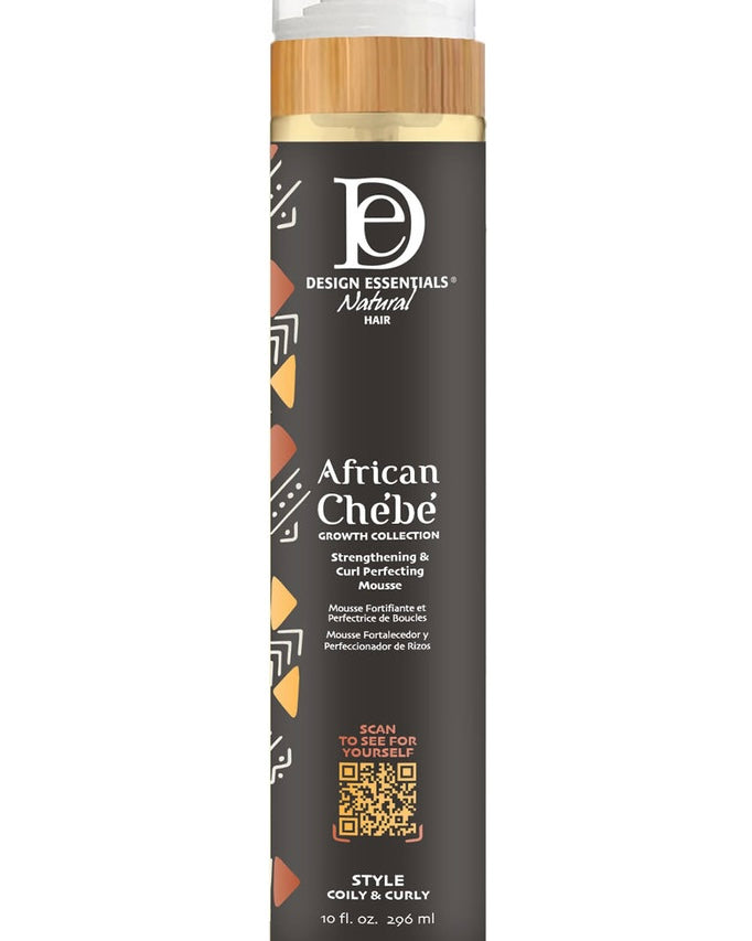 Design Essentials Chebe Strengthening & Curl Perfecting Mousse 10oz.