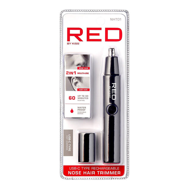 Red by Kiss Rechargeable Nose Hair Trimmer: NHT01