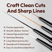 Groomane Barber Line Up Pencil - Hairline & Eyebrow Grooming Pencil