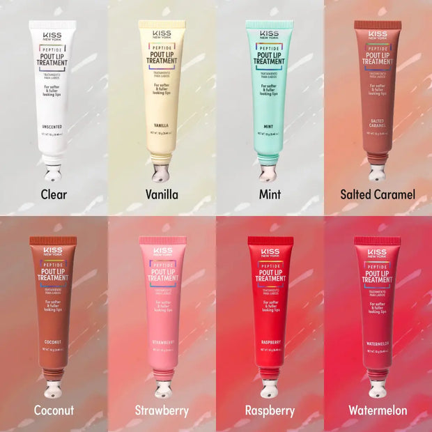 Peptide Pout Lip Treatment – Hydrating Gloss with Cooling Metal Tip