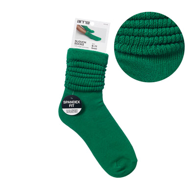 Extra Long Soft Cotton Trendy Slouch Socks