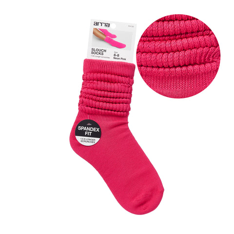 Extra Long Soft Cotton Trendy Slouch Socks