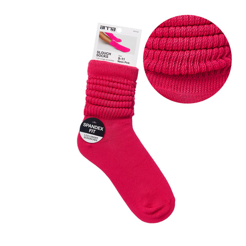 Extra Long Soft Cotton Trendy Slouch Socks