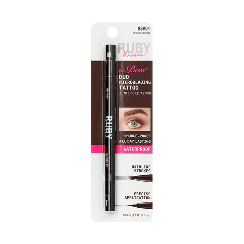 Duo Microblading Tattoo Waterproof Eyebrow Pencil