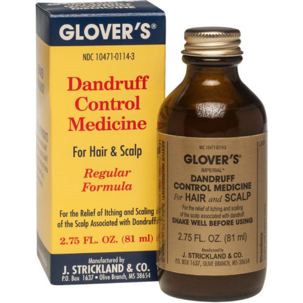 Glover's Dandruff Control Medicine for Hair & Scalp 2.75 fl oz
