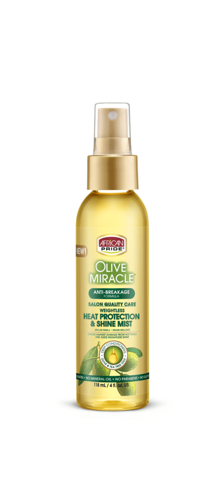 African Pride Olive Miracle Weightless Heat Protection & Shine