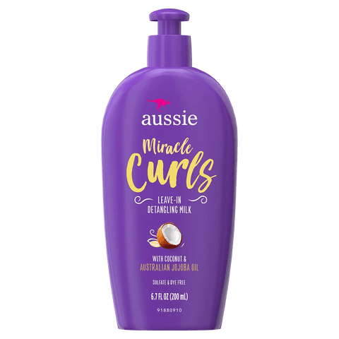Aussie Miracle Curls Leave-in Detangling Milk