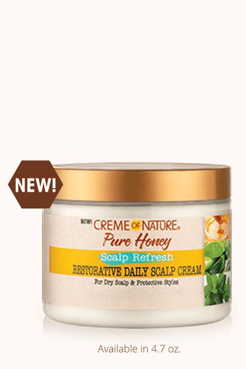 Creme of Nature Pure Honey Restorative
Daily Scalp Cream