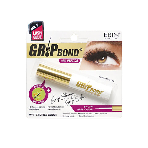 GRIP BOND LASH ADHESIVE WITH PEPTIDE - BRUSH