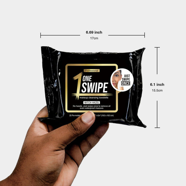ONE SWIPE MAKEUP CLEANSING TOWELETTE