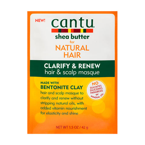 Cantu Clarify & Renew Bentonite Clay Mask