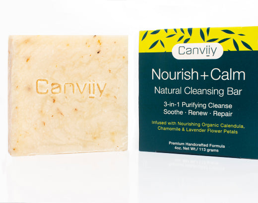 CANVIIY NOURISH + CALM NATURAL CLEANSING BAR