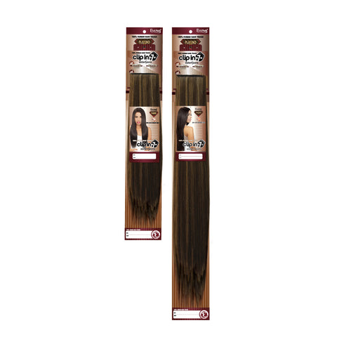 Platino 100% HUMAN HAIR TOUCH 7PCS CLIP-ON 18"