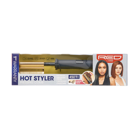 Red by Kiss HOT STYLER PRESSING COMB