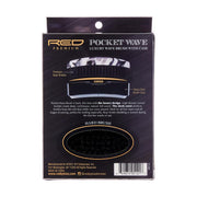 BR07 Pocket Wave Boar Brush with Case- Hard