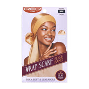 Red by Kiss Edge Band Wrap Scarf