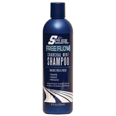 SCurl® Free Flow™ Charcoal Mint Shampoo