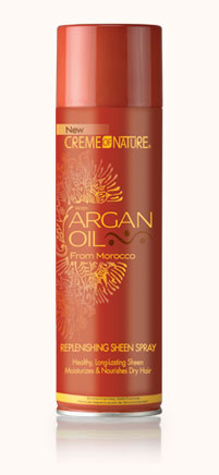 Creme of Nature Argan Oil Replenishing Sheen Spray *Ground Shipping Only*