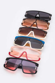 Shield Inspired Oversize Sunglasses