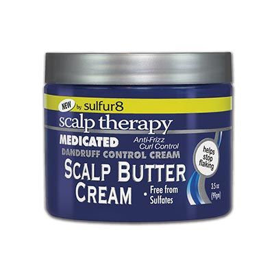 Sulfur 8 Medicated Dandruff Control Scalp Butter Cream